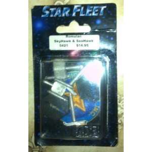  Star Fleet Romulan Sky Hawk and Sea Hawk 