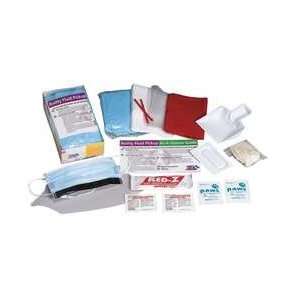  Bodily Fluid Clean up Pack,16 Pc.   FIRST AID ONLY Sports 