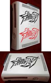 Street Fighter IV 4 Vinyl Decal/sticker   XBOX PS3  