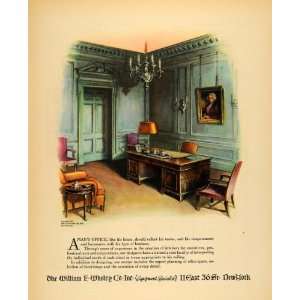  1930 Ad William E Wholey Company Office Furnishings 