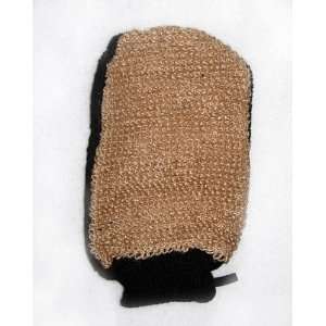    BAMBOO BATH Mitt Brown SISAL Exfoliate RELAX Bath NEW Beauty