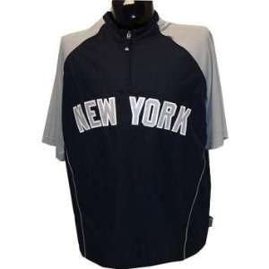 Chad Moeller #18 2010 Yankees Game Worn Short Sleeve Windbreaker 