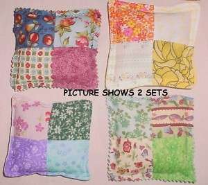 HANDMADE 4x4 PATCHWORK SACHETS *PICK YOUR FAV SCENT  