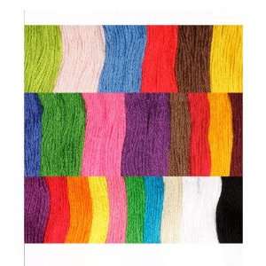  DFN Primary Embroidery Floss Assortment By The Each Arts 