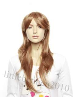 2011 NEW Korean Fashion Long Wig Hair Straight Wig Oblique Fringe 
