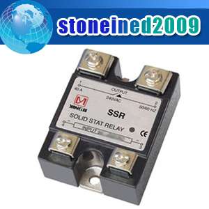 SSR Solid State Relay AC   AC 40A 480VAC High Quality  