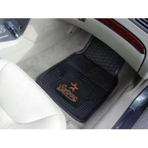    MLB   Houston Astros Heavy Duty 2 Piece Vinyl Car Mats Electronics