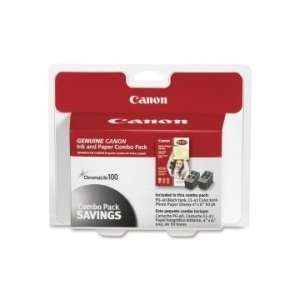  Canon Ink Cartridge Photo Paper Combo Pack   White/Red 