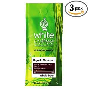 White House Roasted Coffee, Organic Mexican (Whole Bean), 12 Ounce 