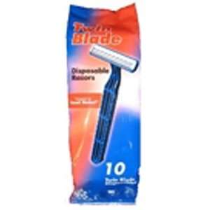 Twin Blade Long Handle Razor with Lubricating Strip (NBE Gillette Good 