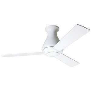   42 Modern Fan Altus Gloss White Hugger Ceiling Fan: Home Improvement