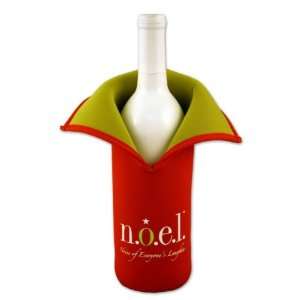 Noel Neoprene Wine Bottle Koozie 
