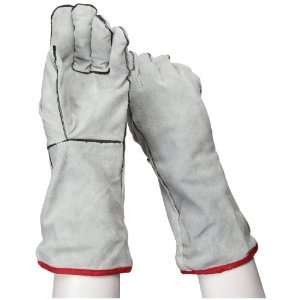 West Chester 930 Cowhide Leather Welder Glove, Gauntlet Cuff, 14 