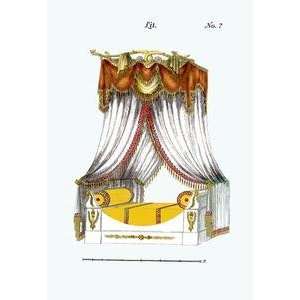   printed on 20 x 30 stock. French Empire Bed No. 7