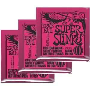  Ernie Ball Super Slinky .090 .042 (5 Pack) (Super Slinky 