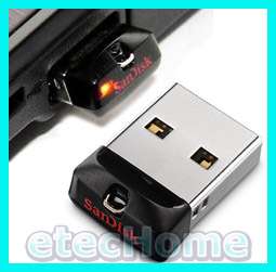 SanDisk CRUZER FIT 4GB 4G USB Flash Pen Drive Mini Nano Memory Disk 