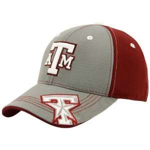   the World Texas A&M Aggies Gray EZ Goin 1 Fit Hat
