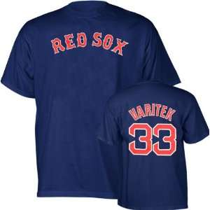  Jason Varitek Majestic Name and Number Boston Red Sox T 