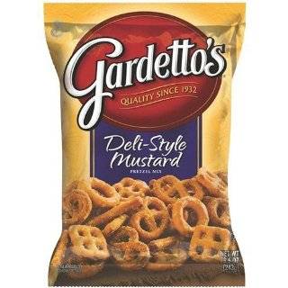 Gardettos Deli Style Mustard Pretzel 5.5 oz.(Pack of 7)