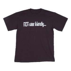  Not User Friendly Humorous T Shirt Size Extra Large 50/50 