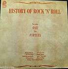 HISTORY OF ROCKNROLL   Vol.1, The Fifties Gibson, James, Del 