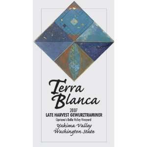  2007 Terra Blanca Late Harvest Gewurztraminer 750ml 