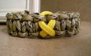 Support Our Troops 550 Paracord Survival Bracelet Handmade for you 