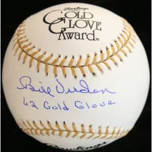   Virdon Autographed Gold Glove Baseball 1962 Pirates: Sports & Outdoors