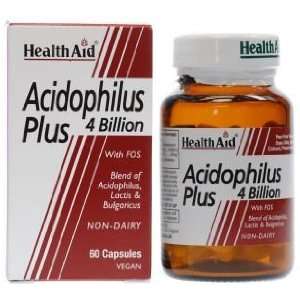  Health Aid Acidophilus Plus (4 Billion) Vegi Capsules 