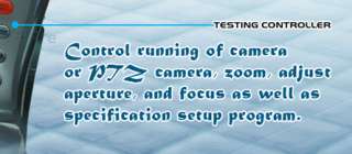 Multi Function CCTV Camera PTZ Video Tester Controller  