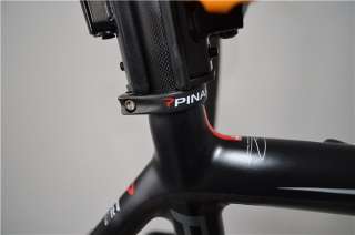 NEW Pinarello Paris 2011 Black 53cm Road Bike frame set NO RESERVE 