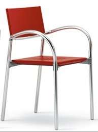 Stuhl Stühle BREEZE von Segis, stapelbar, Farbe wählbar  