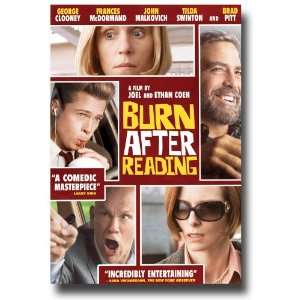  Burn After Reading Flyer   Coen Brothers Movie Teaser 11 X 