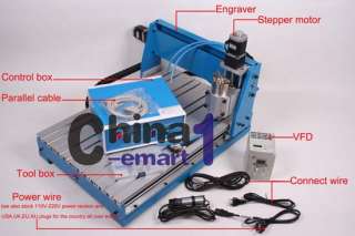 CNC router engraver drilling and milling machine 6040  
