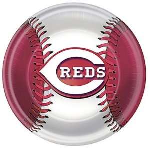    Cincinnati Reds Baseball Paper Party Plates