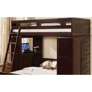  Nathan Twin Loft Bed by Acme: Home & Kitchen