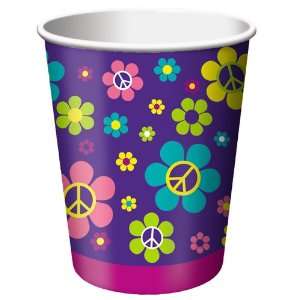  Groovy 60s Paper Beverage Cups