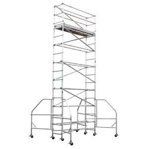  Werner 4101 18 500 Pound Duty Rating Aluminum Narrow Span Scaffold 