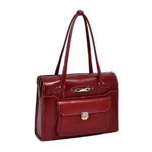  McKlein Wenonah 15.4 Laptop Bag for Women Red Everything 