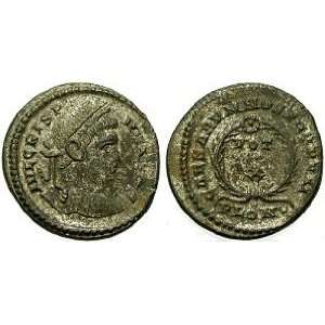  Crispus, Caesar 317   326 A.D.; Silvered AE 3 Toys 