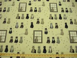 Topcat Multi Cats jacquard upholstery fabric ft853  