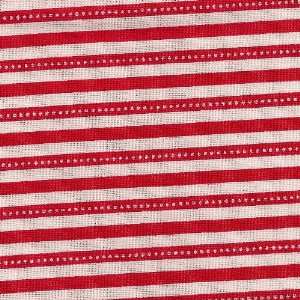  Lakehouse Teeny Weeny Ticking Quilt Fabric 5028 Red: Arts 