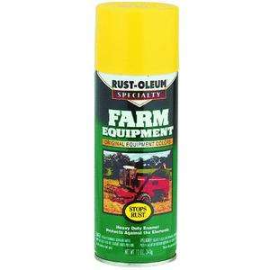   Caterpillar Yellow Spray Paint by Rustoleum 7449 830 (old Cat Color