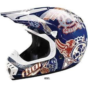  Thor Motocross Quadrant Helmet   Medium/Rebel: Automotive