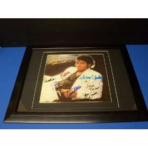  Michael Jackson autographed Thriller lp 