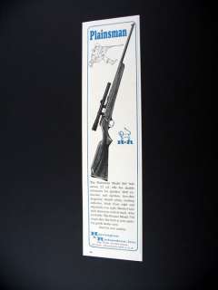 Harrington & Richardson Plainsman 865 Rifle print Ad  