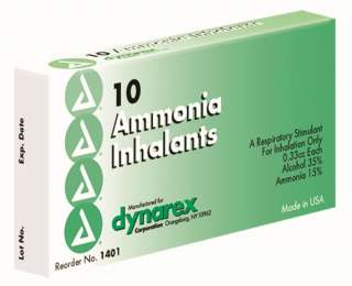 Ammonia Inhalants / Case of 10  