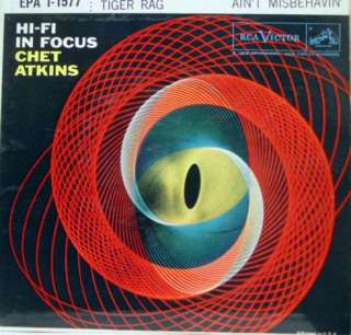 CHET ATKINS hi fi in focus EP mint  vinyl RCA VICTOR  