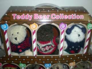 TEDDY BEAR COLLECTION HUGFUN INTERNATIONAL INC. NEW BOXED  