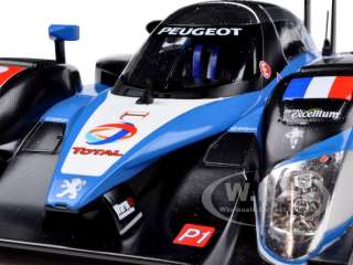 Brand new 1:18 scale diecast model car of Peugeot 908 HDI FAP 2009 #8 